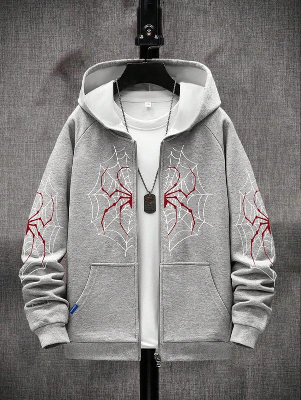 Boys' Hoodie Winter Fleece Printed Casual Outdoor Pocket Sports Pants for Kids Ages 8-16 Years Old