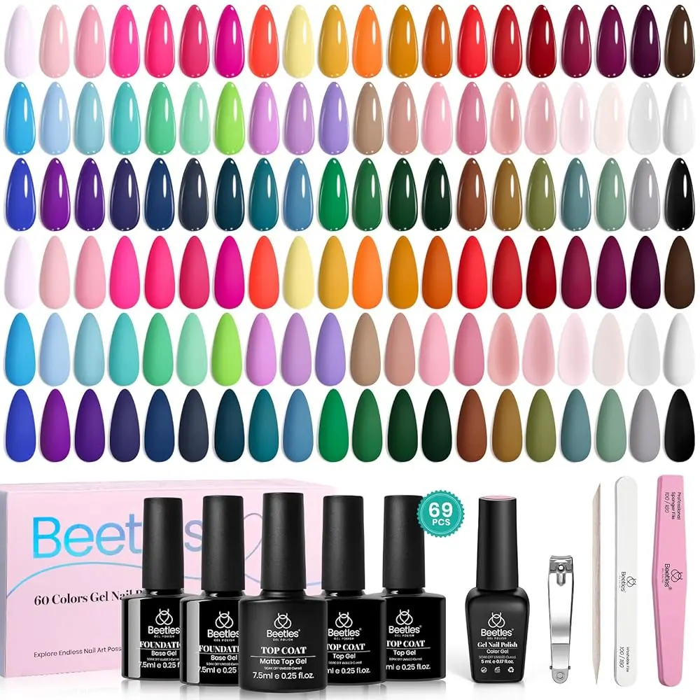 60 Color Whisper Gel Set
