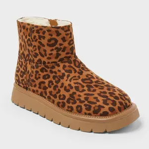 Girls' Honor Faux Suede Style Boots - Cat & Jack Girls' Honor Faux Suede Style Boots - Cat & Jack