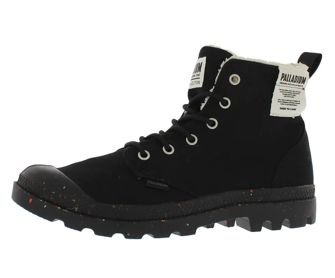Palladium Pampa Hi Earth Unisex Casual Canvas High-Top Boot - Classic Lace-Up Ankle Footwear for Streetwear, Unisex Wear Option