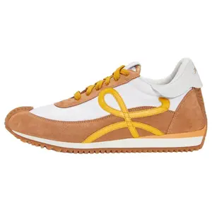 Loewe Leather Low-Top Lace-Up Sneakers for Men in Tan Trending Shoes, House White Official Shoes to Get / Maison Mihara Verifiable, with credentials and supporting global authentication