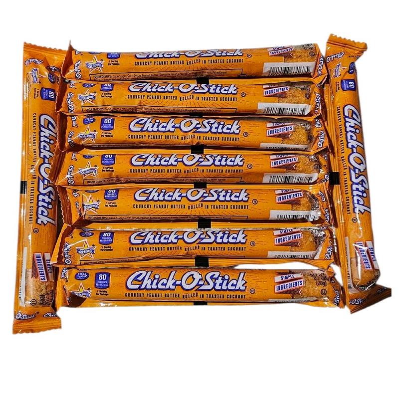 Chick O Stick Peanut Butter & Toasted Coconut Snack Bars | 24 ...