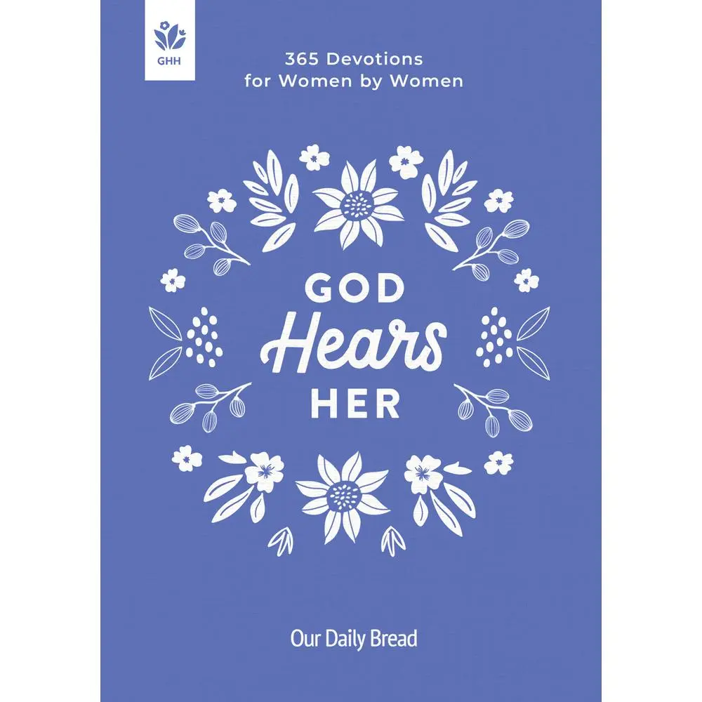 USED Book - God Hears Her: 365 Devotions for Women by Women by Our Daily Bread (Hardcover) - english