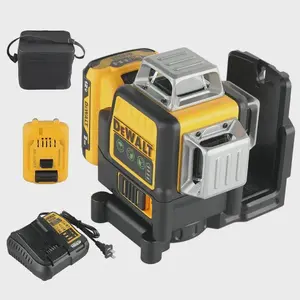 Dewalt DW089LG 12V 12-Line Laser Level with 3 Sides 360 Degree Vertical Self-Levelling for Precision Measurements
