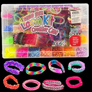 2500 PCS Loom Bracelet Set