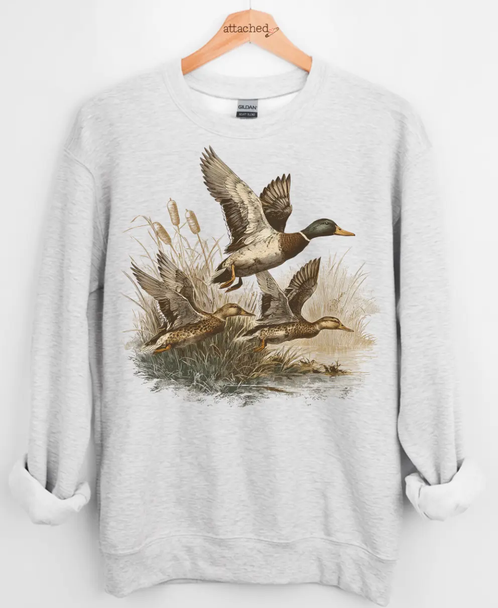 Duck Scene Graphic Top Duck Scene Graphic Top