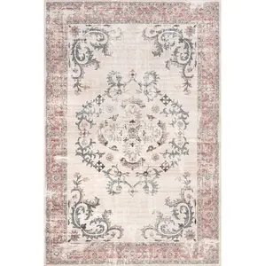 Icelynn SplashGuard Machine Washable Area Rug