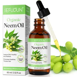 【Holiday Wellness】Organic Neem oilfor Healthy Skin & Hair, Natural Plant-Based Solution for Scalp & Nail Care,  Natural Hair Oil for Thicker, Stronger Hair