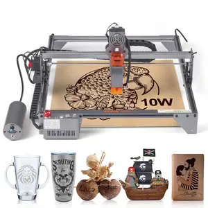 VEVOR Laser Engraver, TikTokShopBlackFriday, 10W Output Laser Engraving Machine, 15.7" x 15.7" Large Working Area