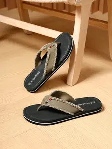 Men's Outdoor Beach Patchwork Sandals, Indoor Casual Thong Slippers, Arch Support and Comfort Fit, Lightweight Durable, Enhanced Grip and Anti-Slip