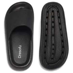 Cloud Slippers for Women and Men Bathroom Sandals Non-Slip Pillow Slippers Cushioned Thick Footwear Girl Ergonomic Design Shoe Breathable Flipflop Soft Slide