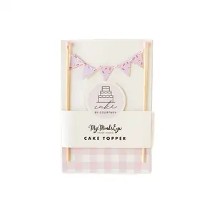 Cake By Courtney Bunting Cake Topper