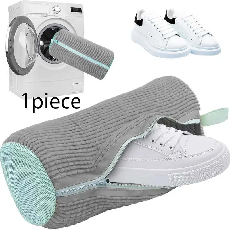 【Sneaker Spa】Fluffy Cylinder Shoe Protector ｜ The Ultimate "Lazy Day" Laundry Hack ｜ Zero Damage Wash