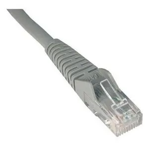 Tripp Lite Cat6 Patch Cable - 14ft - 1 x RJ-45 1 x RJ-45 - Patch Cable - Gray
