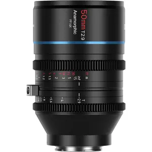 SIRUI Venus 35/50/75/100/135/150mm T2.9 1.6x Full-Frame Anamorphic Lens for E/L/RF/Z Mount Cameras, Black