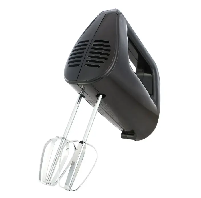 Mainstays 5-Speed Corded Hand Mixer Black with 2 Beaters, New