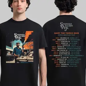 Stephen Wilson Jr Gary The Torch 2026 Tour Schedule Dates Two Sided T Shirt/Hoodie