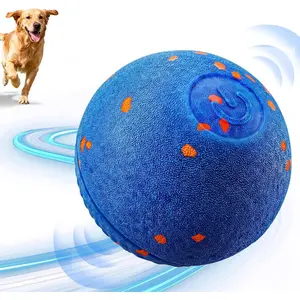 Smart Interactive Dog Toys, Interactive Dog Ball with IPX7 Waterproof, E-TPU Material, Low Noise, Automatic Moving/Bouncing/Rotating for small andMedium and Large Dogs Indoor & Outdoor Stimulation