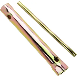 5/8 Spark Plug Socket 16-18 mm Double Ended Wrench Effort-Saving Design Universal Carbon Steel for Automotives Motorcycles