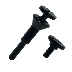 Mounting Mandrel for Cut-Off Wheels with 3/8" Arbor Hole 1/4" Stem, for Type 1 1/4" Shank Stem Die Grinder Drill Attachment