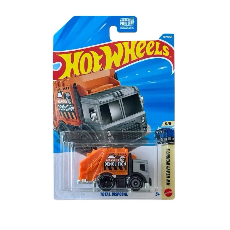 Hot Wheels Treasure Hunt Total Disposal Garbage Truck 1:64 Diecast