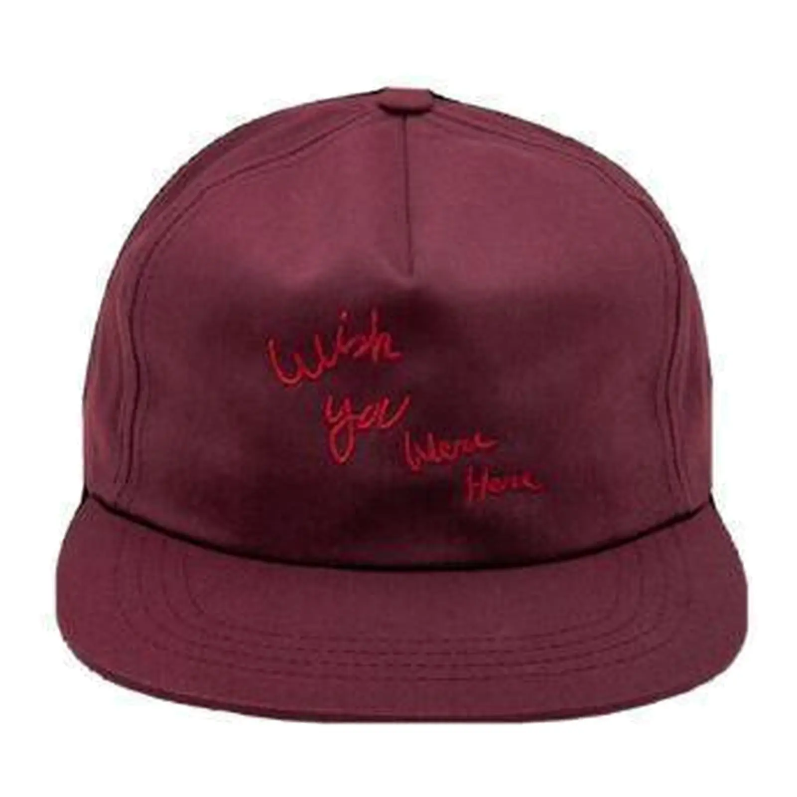 Unisex Travis Scott Astroworld Tour "Wish You Were Here" Bucket Hat - Maroon, Authentic, 100% Authenticity Guaranteed, Brand New & Original, Unisex Sizing, In Stock & Ready to Ship Fashion Accessory, No, Universal