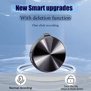 HD Smart Voice Recorder with One-Touch Recording & Playback, Long Battery Life, Outstanding Audio Quality, and Powerful Intelligent Recording Features.