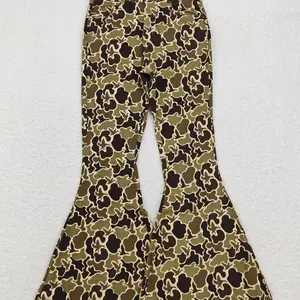 Bell Bottom Duck Camo Jeans