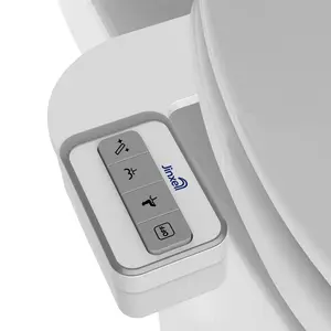 Jinxell Bidet Toilet Sprayer Attachment with Dual Nozzle Design Easy Install Water Pressure Control Horizontal Spray G7/8 Metal Connector Manual Bidet Sprayer Stylish Accessories