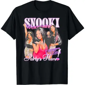 Jersey Shore Party's Here Snooki Vintage Reality TV Show T-Shirt E3E