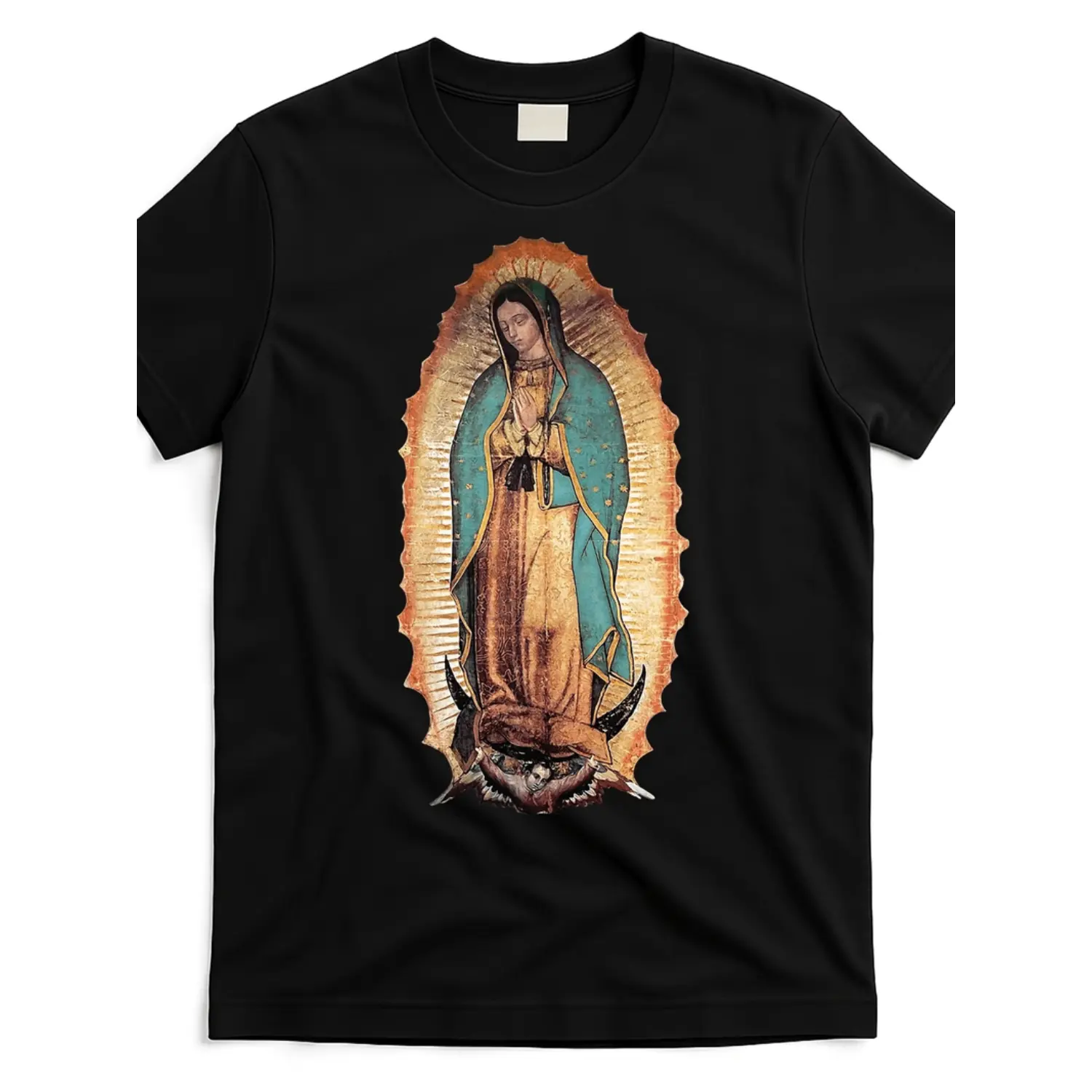 Real Mary Catholic T Shirt Unisex Summer 2025 Short Sleeve Printed Pure Cotton 220 Comfort Fit