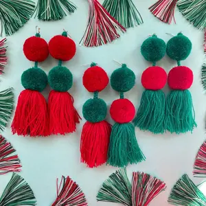 Xxxmas POMPOM earrings