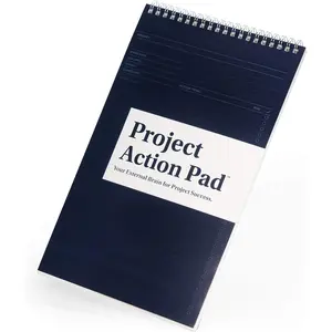 Project Action Pad - Daily Task Planner, To-Do List & Action Pad for Boosting Productivity and Effective Project Management