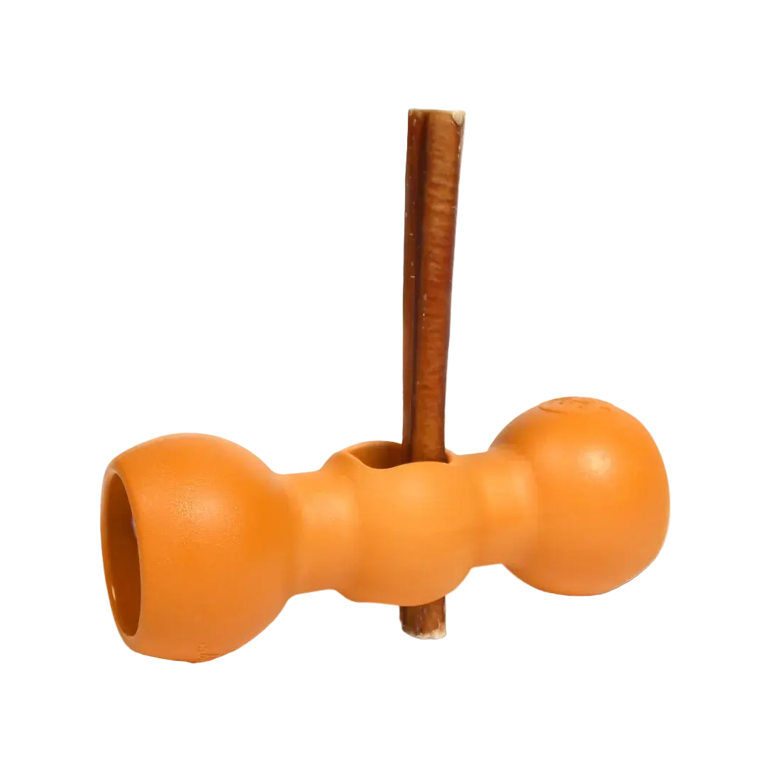 Bow Wow Labs Buddy SafeFit Bully Stick Holder for Dogs, Anti Choking Device, Dog Treats Holder for SafeFit Bully Sticks & Collagen Sticks, Safety Device, Puppy & Dog Must Haves