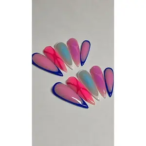 JELLYBEAN | STILETTO | LONG | PRESS ON NAILS