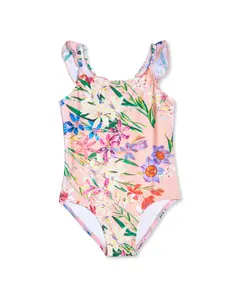 GIRLS' IRIS RUFFLE SWIMSUIT (FINAL SALE)