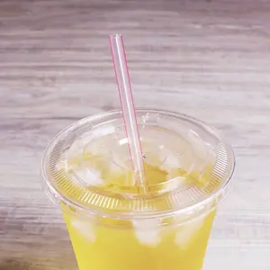 [8,000 ct] Jumbo Straws | Individually Wrapped | Mixed Stripes (0.2" x 7.5")