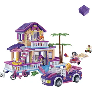 BanBao Trendy Beach Beach House 565-Piece Building Set