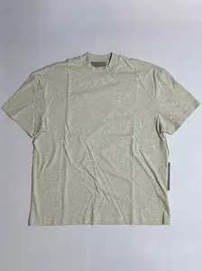 2022 Light Gray Tshirt--Unisex, Relaxed CleanFit Casual Streetwear Style Crewneck Shortsleeve