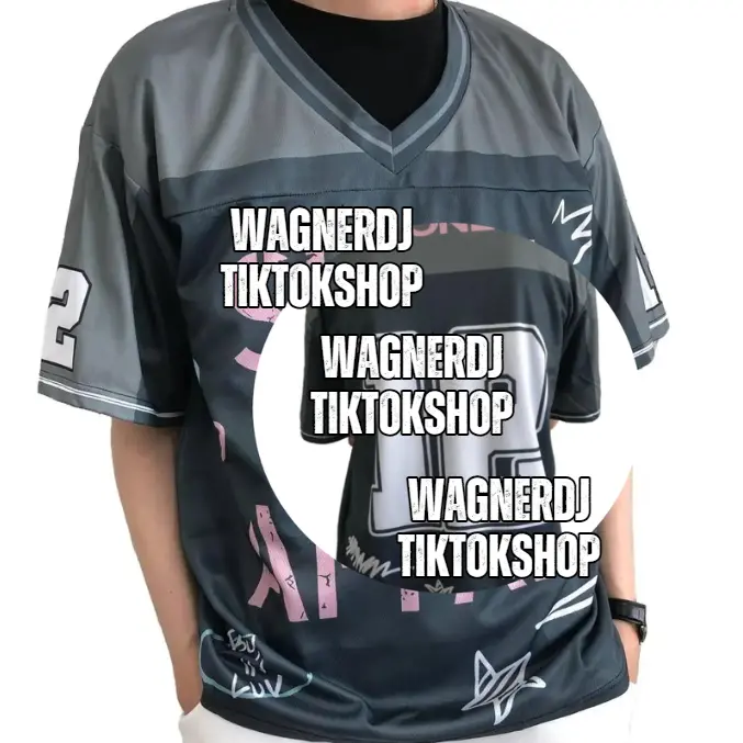 Just One Day Love Concert Outfit Unisex Football Jersey Casual Sportswear Couples Sport & Outdoor 90s Vintage Jerseys