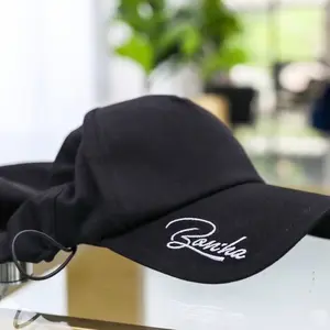 Bon’ha Cotton Baseball Cap Silk Bonnet