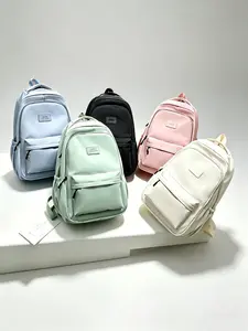 Nylon Sports Academy Backpack – Multi-Pocket Spacious & Stylish Student Daypack, Durable & Organized Design for Daily Commute, Campus & Light Travel