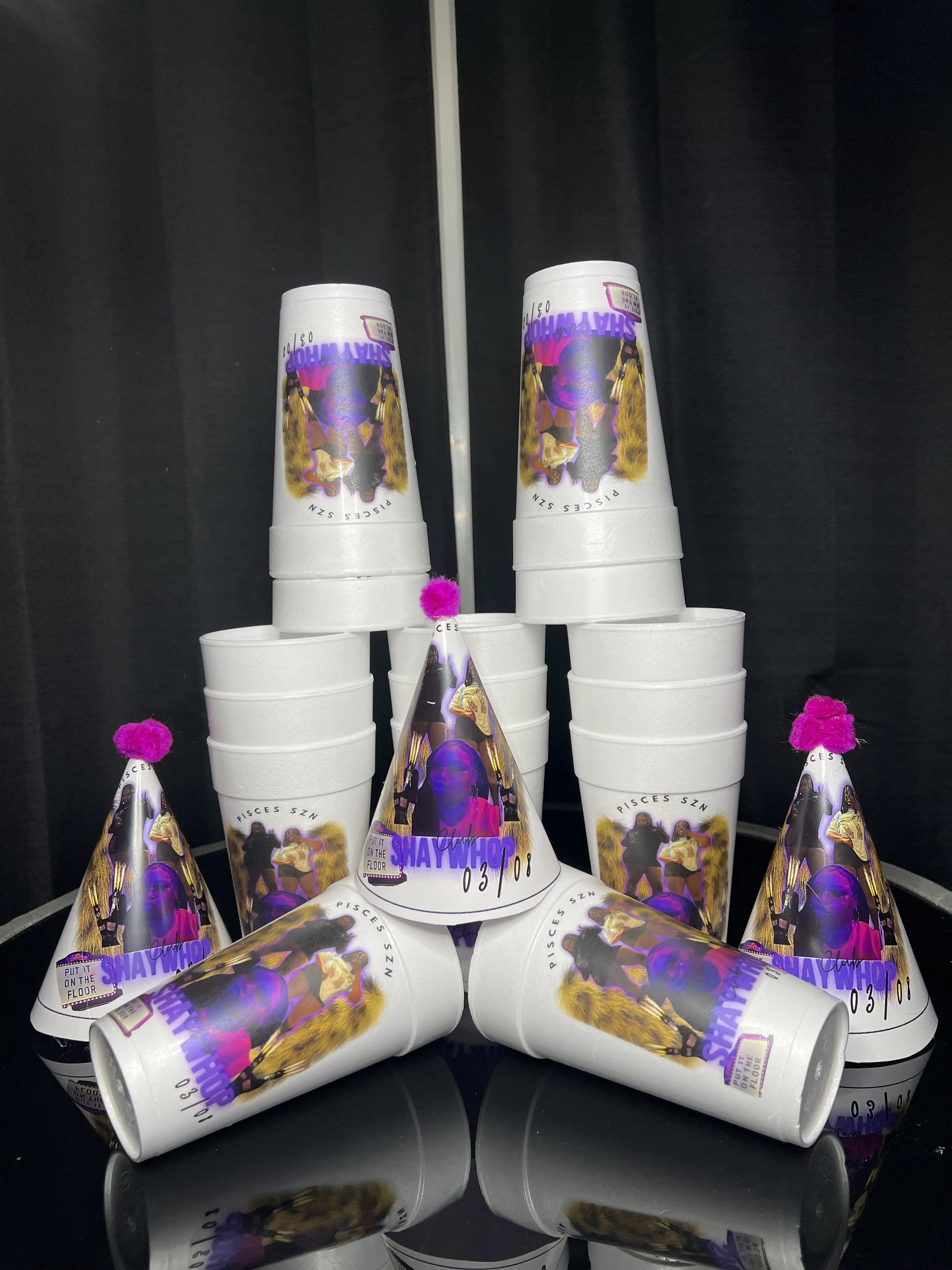 Custom styrofoam party cup Custom styrofoam party cup