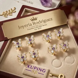 Aretes de mariposas