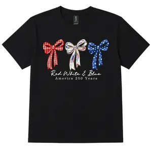 America 250th Anniversary T-Shirt 2026, Patriotic Red White & Blue Graphic Tee, USA Independence Day Shirt