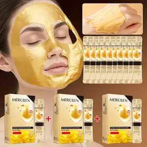 Retinol Peptide Moisturizer Mask, 3 Boxes Moisturizing Hydrating Facial Mask, Deep Cleansing & Firming Facial Mask, Skin Care Product for Women & Men
