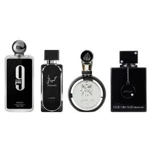 Oudlash Bundle | 9PM + Lattafa Hayaati + Lattafa Fakhar Man + Club De Nuit Man | Mens Fragrance 100ML - 3.4 OZ | Apple, Cinnamon, Wild Lavender, Bergamot