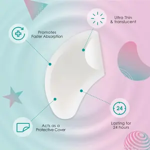 AUSLKA Pimple Patches (18 Count),Hydrocolloid Patches,Zit & Blemish, Large Spot Stickers for Face and Skin