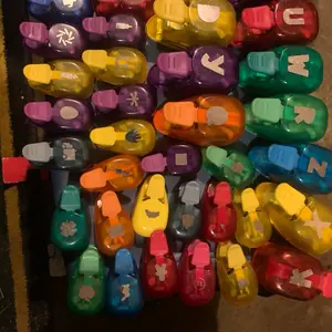 Decorative hole Punchers with Alphabet and Logos for art Supplies - Perfect for Office Stationery