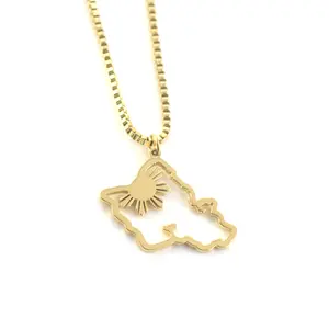 Oahu Hawaii x Filipino Sun Necklace